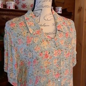 Vintage cottagecore maxi dress